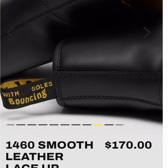 Doc marten 1460 black lace up 8 hole boots EUC size 7 US-M/ 38 EU / 8US-L - Picture 16 of 16